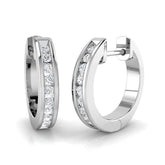Hoop Earrings - Lumxy 0.25ct Gold Luxe Radiance