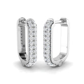 Hoop Earrings - Acorn 0.2ct Gold Pure Radiance