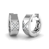 Hoop Earrings - Luvoy Elegant Luxury 0.5ct Gold