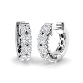 "Luooy 0.5ct Fancy Gold Diamond Earrings - Exquisite Luxury Jewelry"