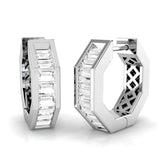 Lunvy 1ct Fancy Gold Diamond Earrings - Elegant Luxury Jewelry