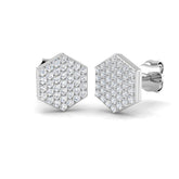 Lumny Fancy Gold Diamond Earrings 0.33ct - 0.5ct | Elegant Jewelry