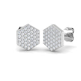 Lumny Fancy Gold Diamond Earrings 0.33ct - 0.5ct | Elegant Jewelry