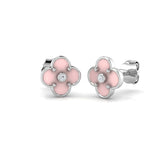 Lupyy Luxury 1ct Gold Diamond Earrings - Elegant Jewelry for Women