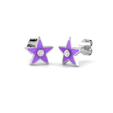 "Lurmy Luxury Gold Diamond Earrings – Elegant 0.05ct Gemstone Jewelry"