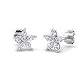 Lurpy 0.5ct Gold Diamond Earrings - Elegant Luxury Jewelry Accessory