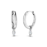 "Lurry Gold Diamond Drop & Trilogy Earrings - 0.25ct to 0.33ct Luxury"