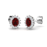 Sissy Diana Gold Diamond Earrings | Elegant Luxury Gems 0.5ct-3ct