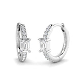 Hoop Earrings - Lutly Gold 0.5ct to 1ct Elegant Luxury Design