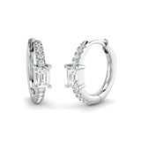 Hoop Earrings - Lutly Gold 0.5ct to 1ct Elegant Luxury Design