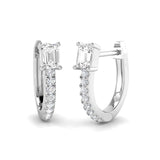 Hoop Earrings - Lutwy Gold 0.5ct Luxury Diamond For Women