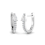 Hoop Earrings - Lutry Luxury Gold Brilliance 0.33ct to 1ct