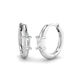 Hoop Earrings - Luvsy Elegant Luxury Gold Diamond