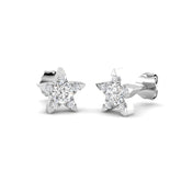 Luvty 0.5ct Gold Diamond Earrings - Elegant Luxury Jewelry Collection