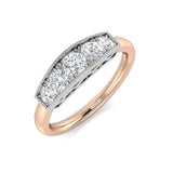 Five-Stone Diamond Ring | Lab-Grown & Natural Diamonds | 0.33ct - 0.5ct