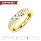 Lab grown diamond earring