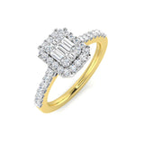 Diamond Feltham Baguette & Brilliant Ring | 0.5ct - 0.75ct