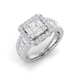 Diamond Margate Baguette & Brilliant Ring | 1.5ct