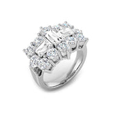Diamond Waltob Baguette & Brilliant Ring | 2ct - 4.5ct