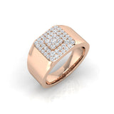 Luxury Diamond Signet Ring | 0.75ct | Hallmarked Gold & Platinum