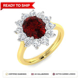 Lab grown diamond earring