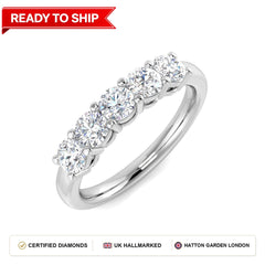 Lab grown diamond earring