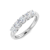 1.04Ct Lab Grown Diamond Ring in 9k White Gold