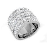 Diamond Chevening Baguette & Brilliant Ring | 4ct