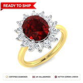 Lab grown diamond earring