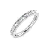 Diamond Farribgdob Half Eternity Ring | 0.2ct