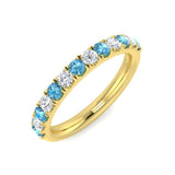 0.65Ct Diamond Ring in 9k Yellow Gold