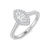 Diamond Brougham Engagement Ring | 0.5ct - 1.5ct