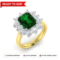 Lab grown diamond earring