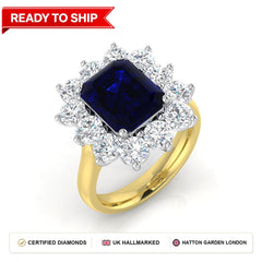 Lab grown diamond earring