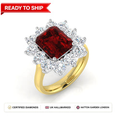 Lab grown diamond earring