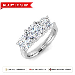 Lab grown diamond earring