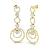 Given with Care Diamond Earring 3.5 ct Platinum, 9ct, 18ct White, Yellow & Rose Gold | Handcrafted Fine Jewellery-14