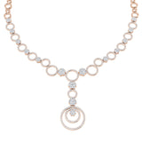 Sarah Diamond Fancy Necklace 6.5ct Gold Platinum