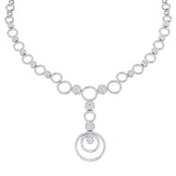 Sarah Diamond Fancy Necklace 6.5ct Gold Platinum