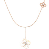 Avena Diamond Necklace 0.15ct Gold and Platinum