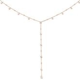 Daria Diamond Drop Necklace 0.5ct to 1ct Gold Platinum
