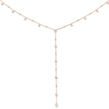 Daria Diamond Drop Necklace 0.5ct to 1ct Gold Platinum