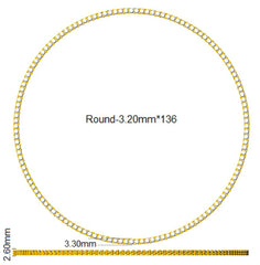 16.1 Carat D-E/VS Lab Grown Diamond Tennis Necklace 9k White Gold Ready To Ship