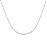Asset Tennis Necklace 2ct to 7ct Platinum Gold