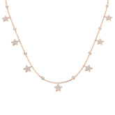 Annex Diamond Necklace 0.5ct Gold Platinum