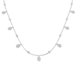 Anoa Diamond Necklace 0.5ct Gold Platinum