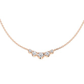 Anura Diamond Drop Necklace 0.33ct to 0.75ct Gold Platinum