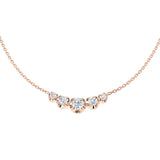Anura Diamond Drop Necklace 0.33ct to 0.75ct Gold Platinum