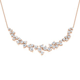 Auris Diamond Necklace Fancy 2.5ct Gold Platinum