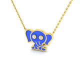 Bliny Diamond Necklace 0.15ct Gold Platinum